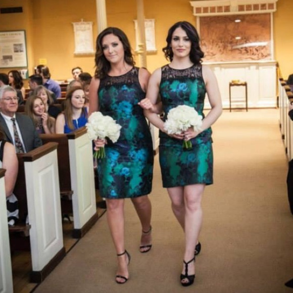 Anthropologie Leifsdottir Floral Lace Sheath Dress - Picture 6 of 6